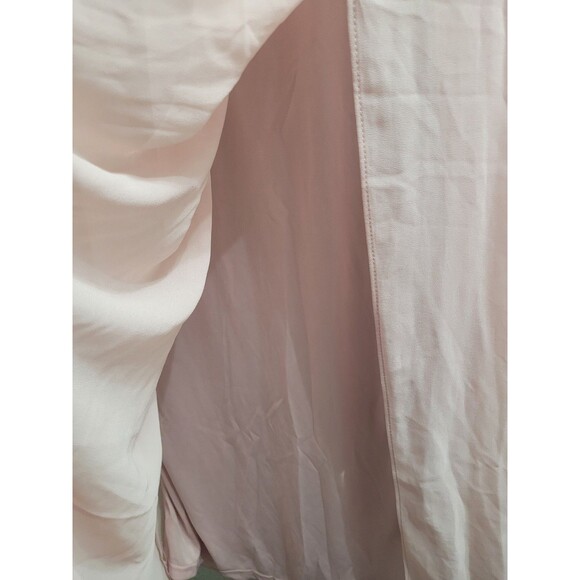 TFNC London Sz 8 US Maternity Bridesmaids Chiffon Finley Maxi Dress Lace Wedding - Picture 13 of 16